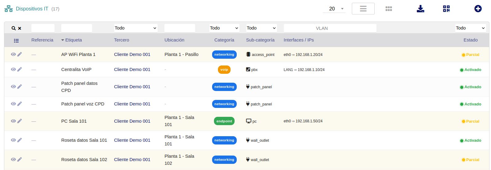 Introducing IgonIT: IT infrastructure, racks, topology and incidents inside Dolibarr